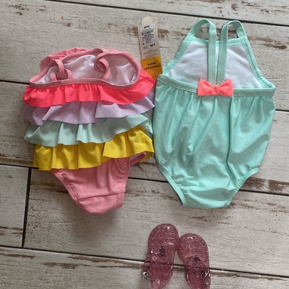 Baby Girl Swimming Suits - Picture 2 of 5